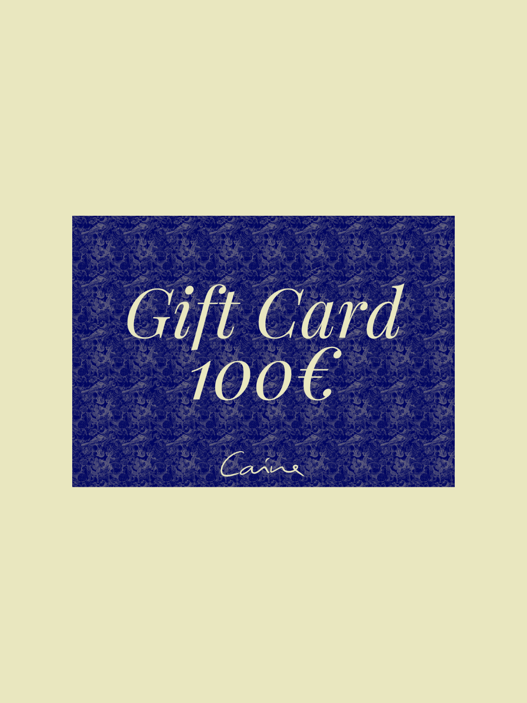 gift card caíne