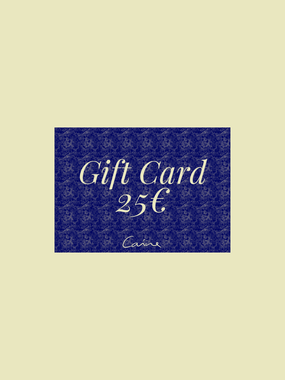 gift card caíne