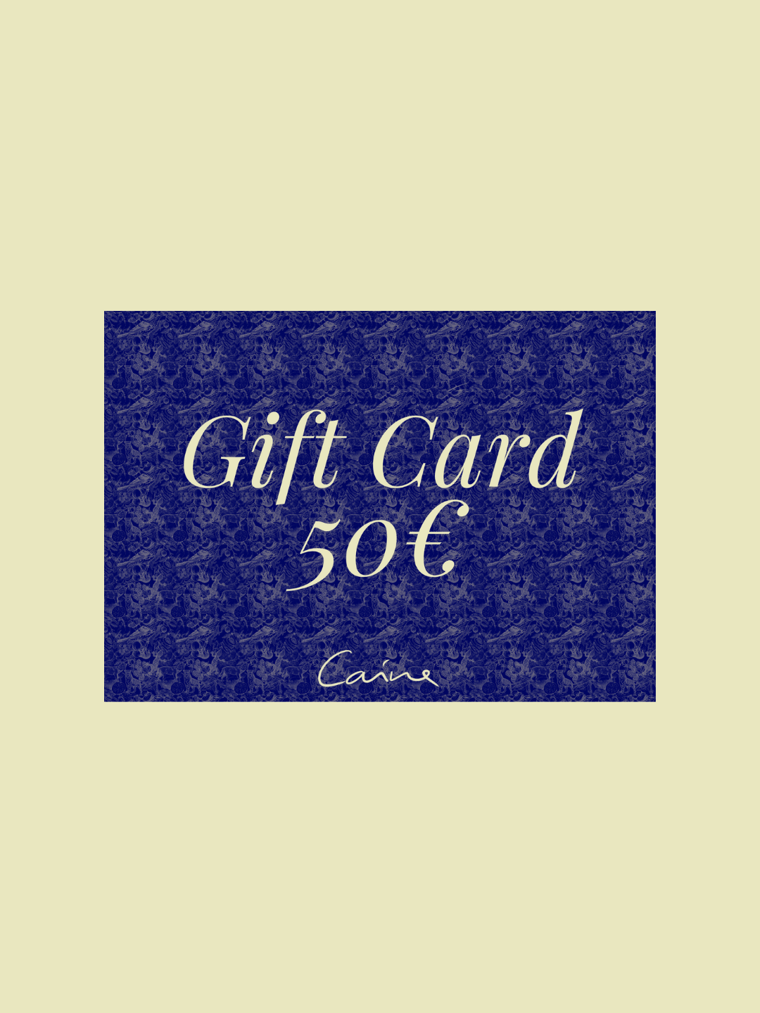 gift card caíne