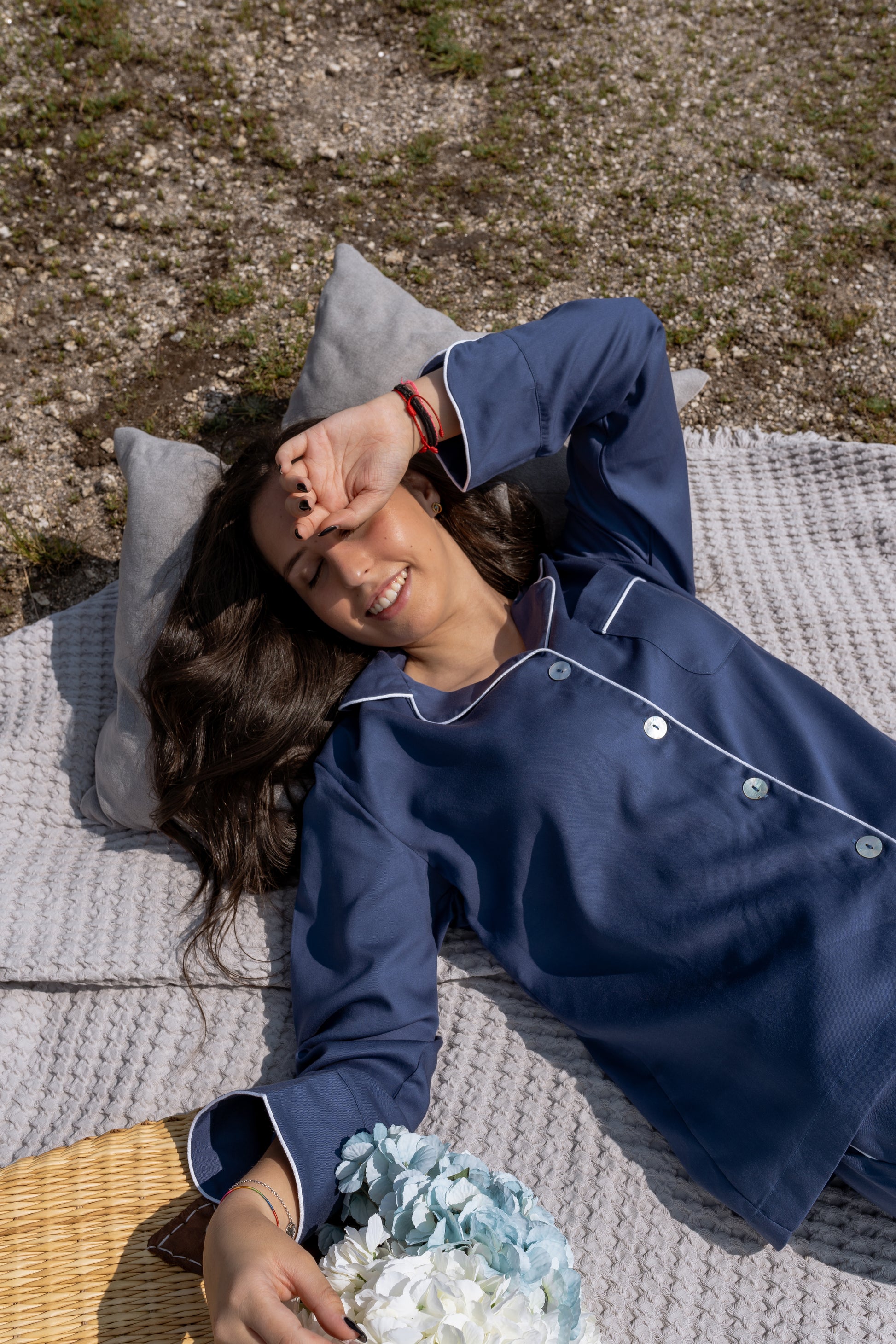 pijama em algodão luar caíne